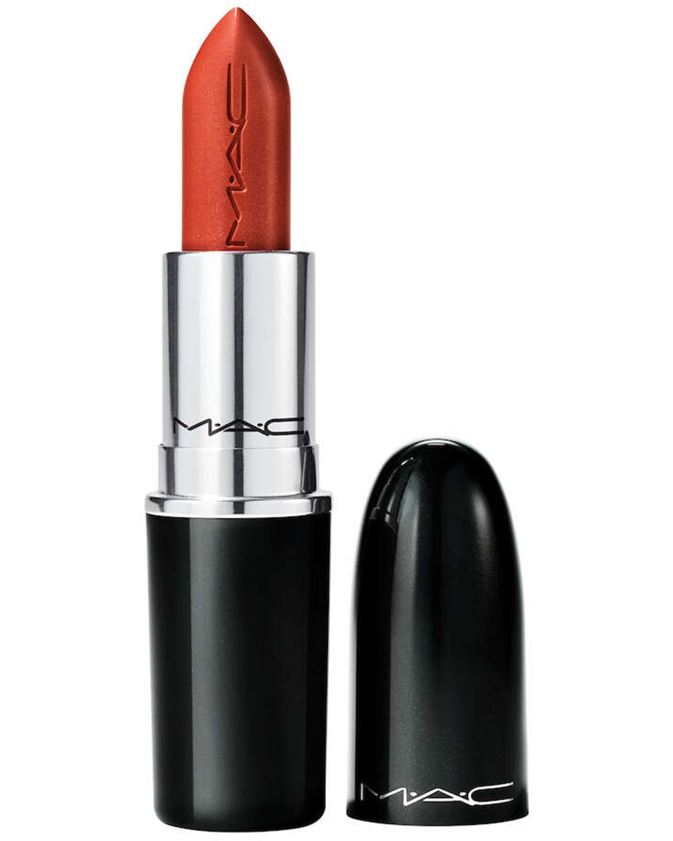 M.A.C Lustreglass Sheer-Shine Lipstick Transparente & brillant - fini lumineux & longue tenue Obviously