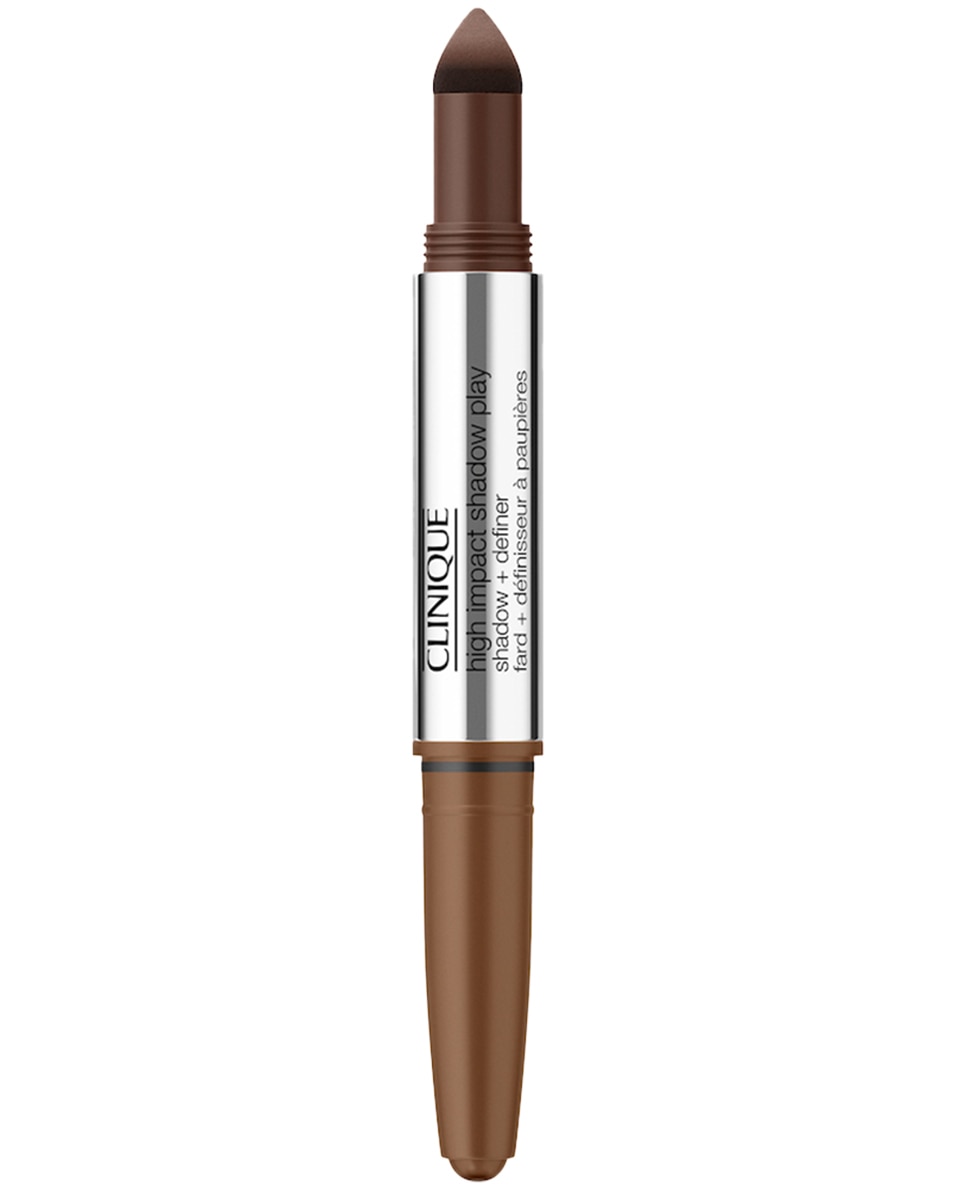 CLINIQUE High Impact Shadow Play™ Shadow + Definer Ombre à paupières en stick - pigmenté & fini crémeux RUM & COLA