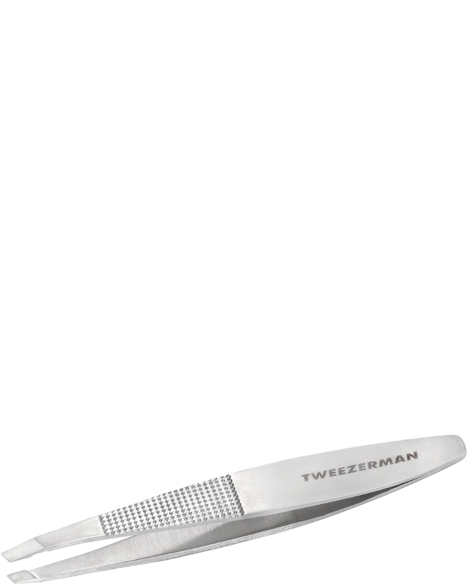 TWEEZERMAN Slant Tweezer Wide Grip Pince à épiler 1 ST