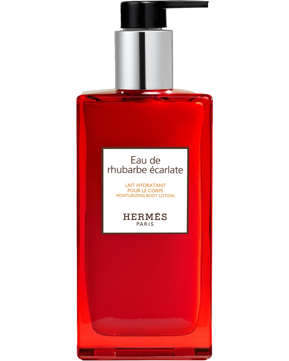 HERMÈS Le Bain Eau de rhubarbe écarlate, lait hydratant 200 ML