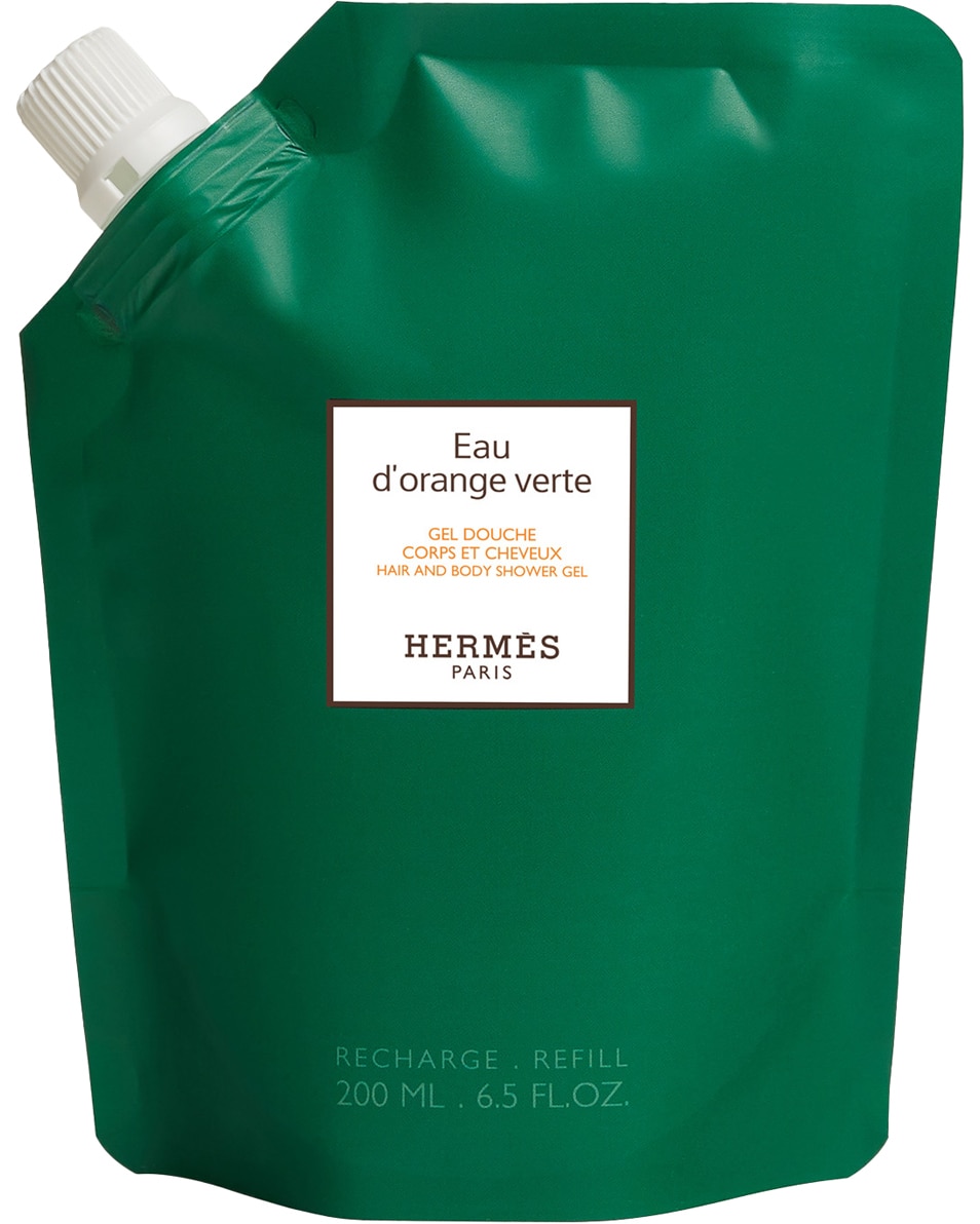 HERMÈS Le Bain Eau d'orange verte, recharge gel douche 200 ML