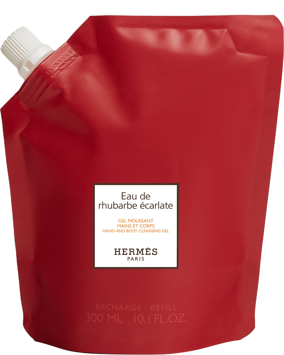 HERMÈS Le Bain Eau de rhubarbe écarlate, recharge gel moussant 300 ML