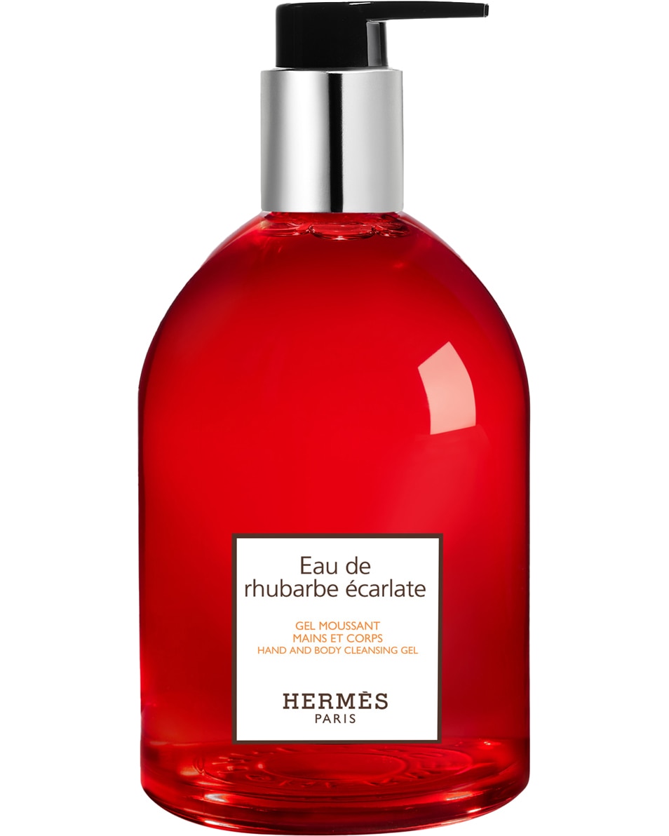 HERMÈS Le Bain Eau de rhubarbe écarlate, gel moussant mains et corps 300 ML