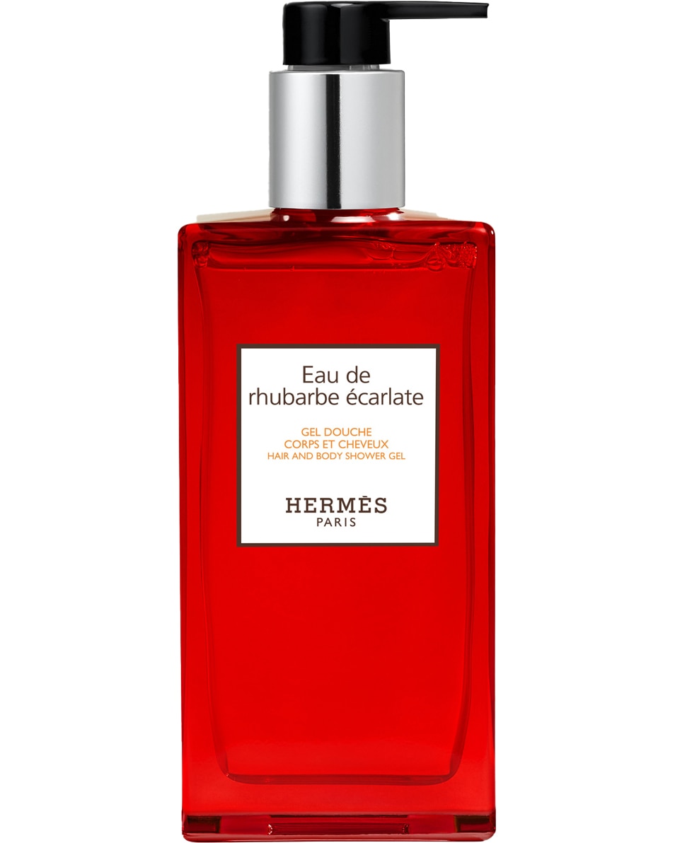 HERMÈS Le Bain Eau de rhubarbe écarlate, gel douche 200 ML