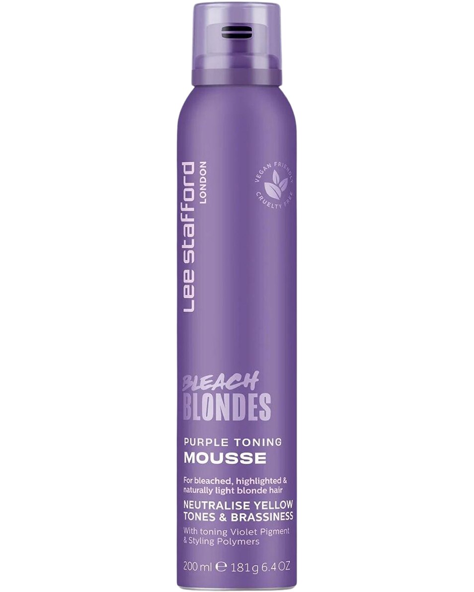 LEE STAFFORD Bleach Blondes Purple Toning Mousse 200 ML