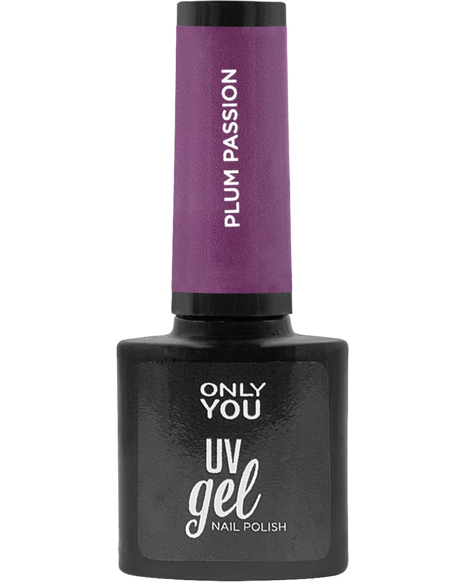 ONLY YOU LIMITED EDITION WINTER 24 UV GEL NAIL POLISH UV GEL POLISH PLUM PASSION PLUM PASSION