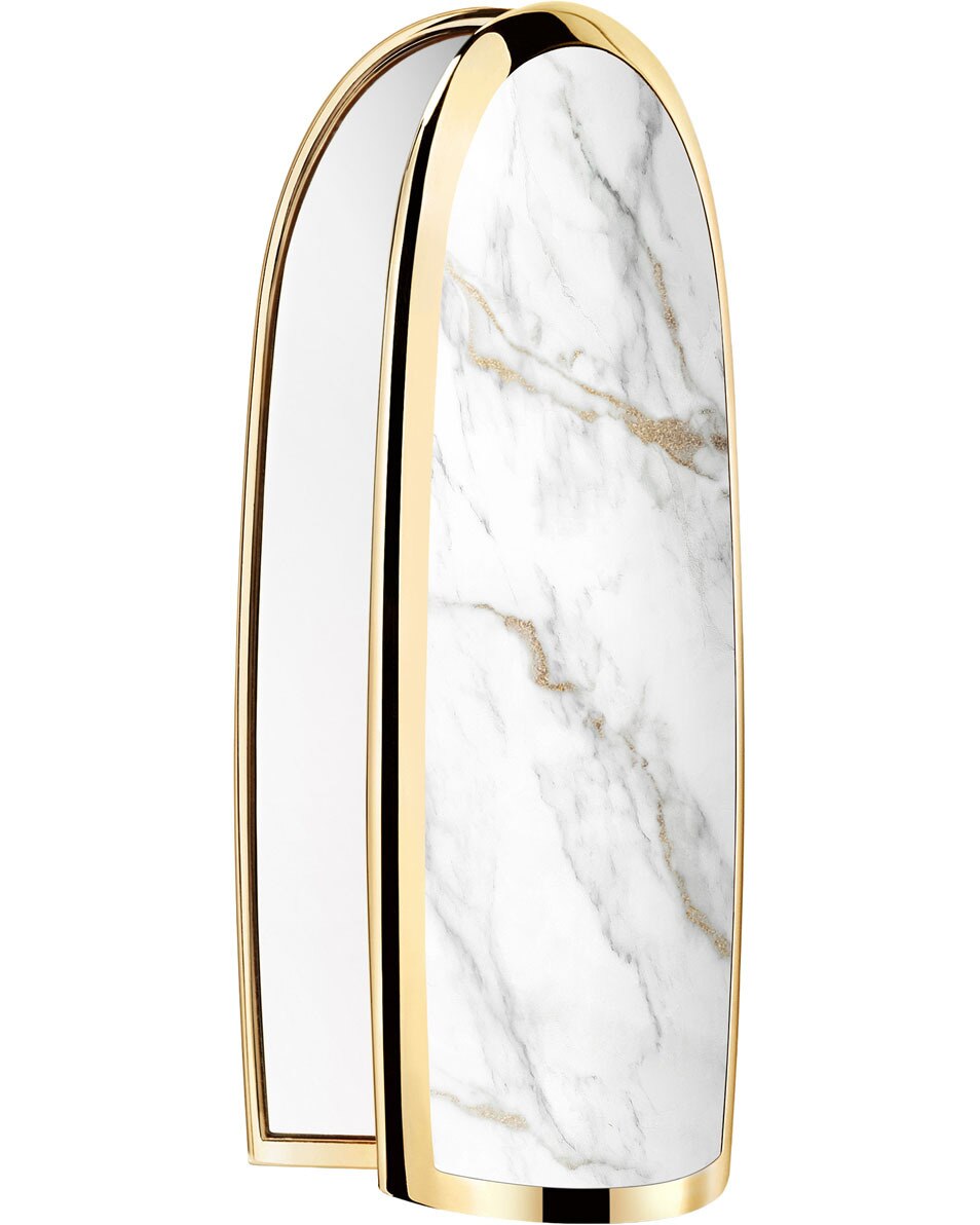 GUERLAIN ROUGE G L'écrin bijou double miroir LE MARBRE