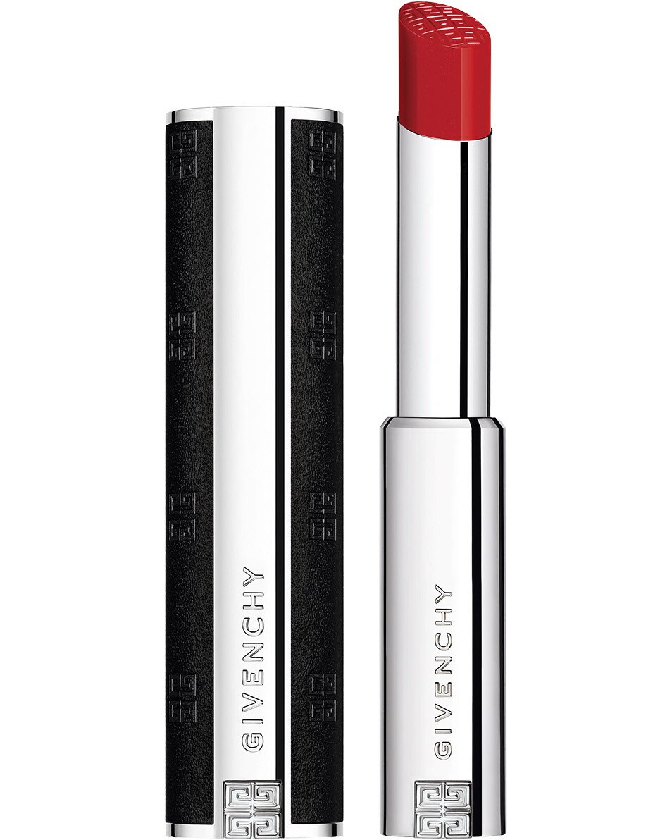 GIVENCHY COSMETICS LE ROUGE INTERDIT SATIN COULEUR ÉCLATANTE - 24H HYDRATATION ROUGE ENFLAMMÉ