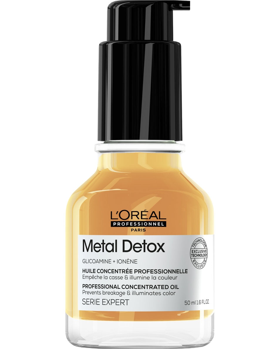 L'OREAL PROFESSIONNEL Metal Detox Huile pour cheveux abîmés et cassants 50 ML