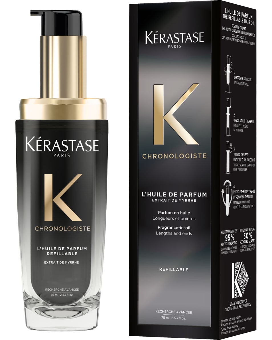 KÉRASTASE Chronologiste L'Huile de Parfum Huile de recharge - pour tous types de cheveux 75 ML