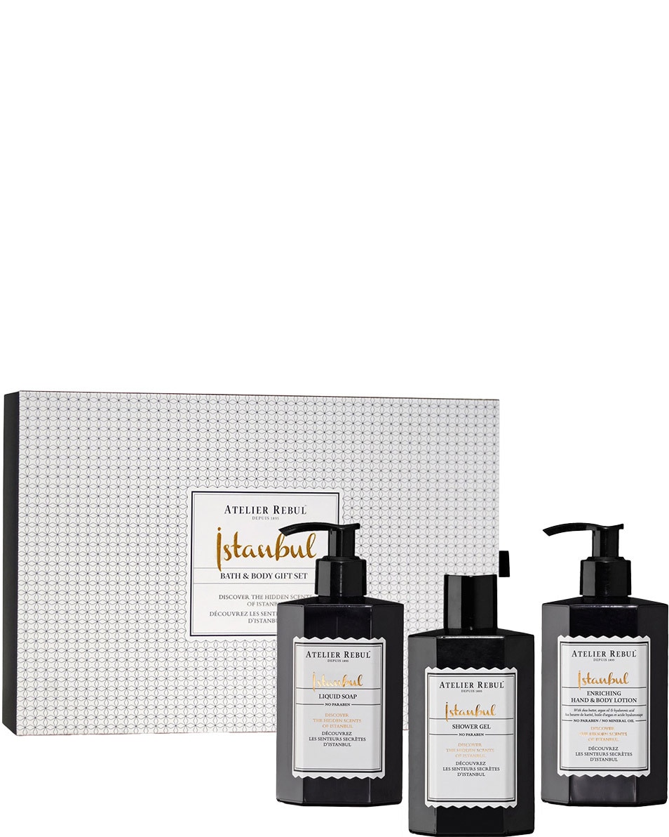 ATELIER REBUL Istanbul Coffret bain et corps 3 ST