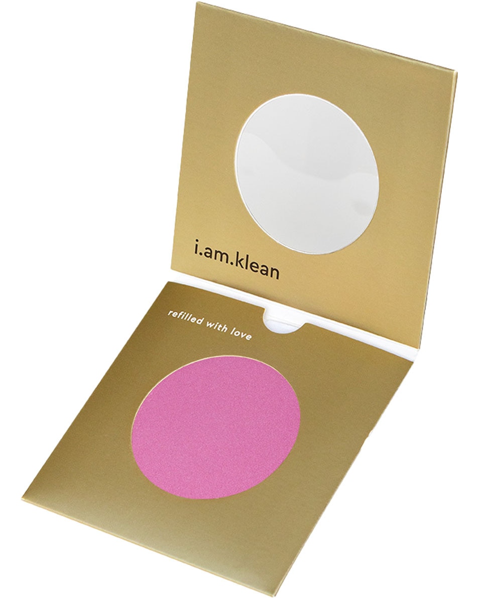 IAMKLEAN Blush compact mineral blush Pink Rebel
