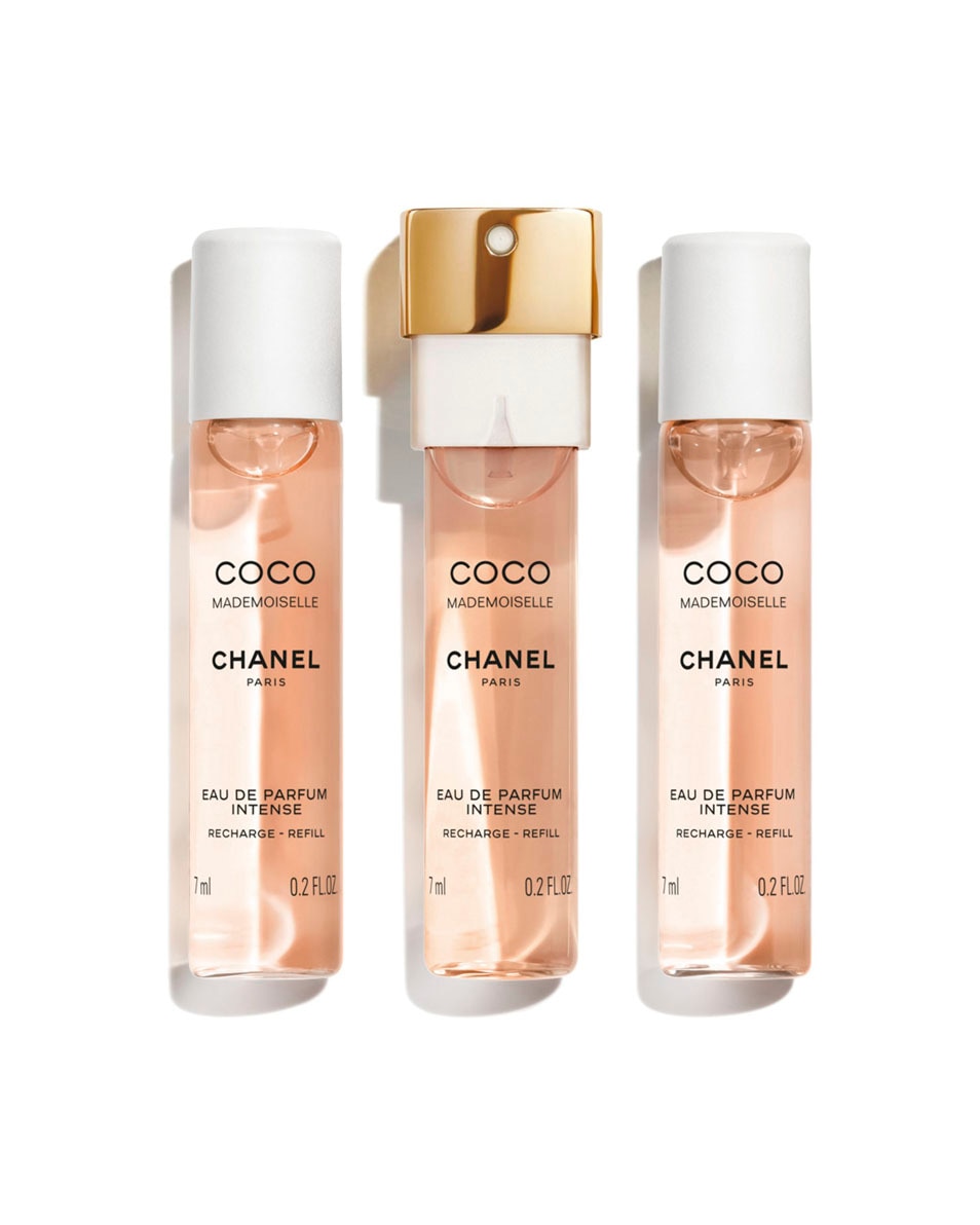 CHANEL COCO MADEMOISELLE TWIST AND SPRAY SET DE RECHARGES – EAU DE PARFUM INTENSE 21 ML