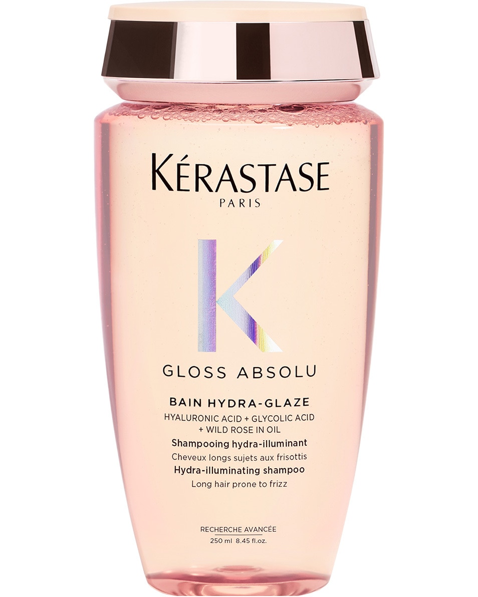 KÉRASTASE Gloss Absolu Bain Hydra-Glaze Shampooing pour cheveux longs et sujets aux frisottis 250 ML