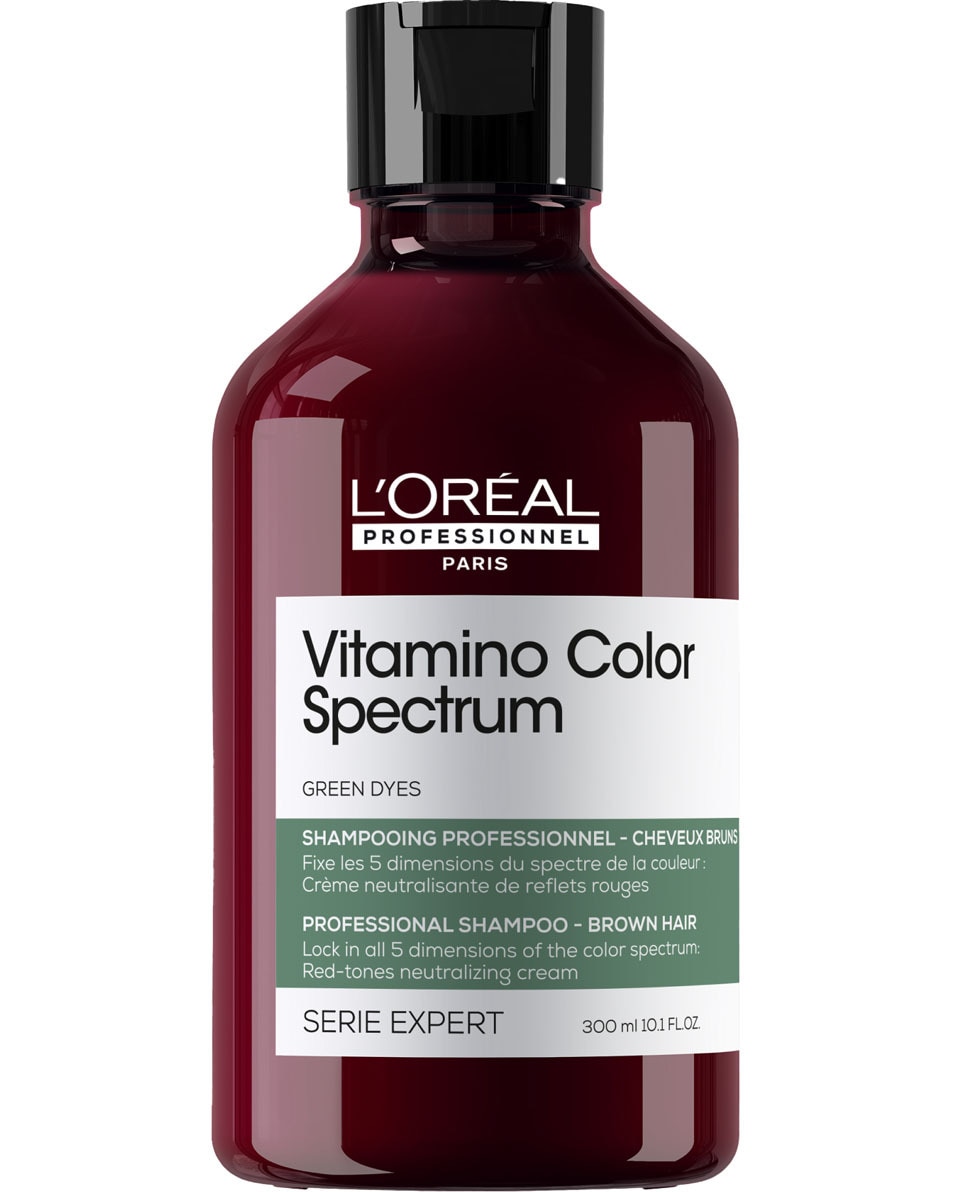 L'OREAL PROFESSIONNEL Vitamino Color Spectrum Shampooing Vert - Pour les cheveux bruns foncés 300 ML