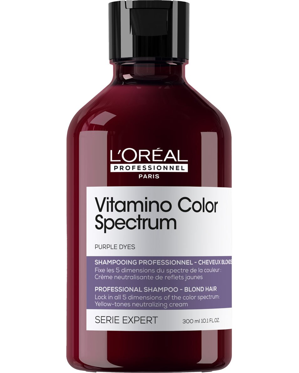 L'OREAL PROFESSIONNEL Vitamino Color Spectrum Shampooing Violet - Pour cheveux blonds 300 ML