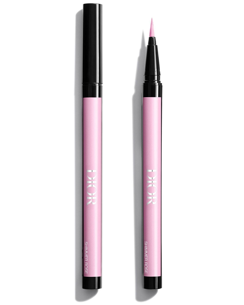 DIOR Diorshow Liquid Liner - Felt-tip Waterproof Eyeliner Eyeliner feutre ultra-précis 801 Shimmer Rose
