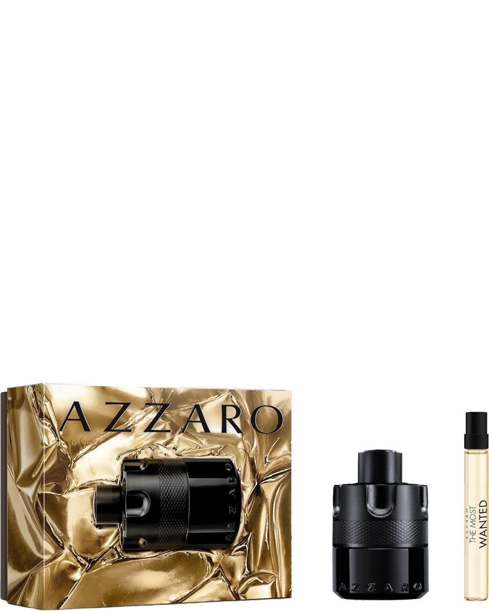 AZZARO The Most Wanted Eau De Parfum Intense Coffret Cadeau - Parfum Foug re, Bois , Ambr Pour Homme 2 ST