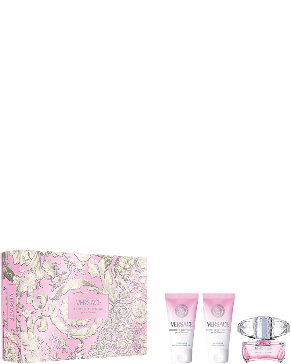 VERSACE Bright Crystal Coffret - eau de toilette 3 ST