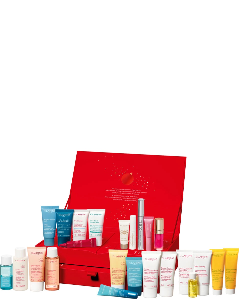 CLARINS Skincare & Make-up Calendrier de l’Avent 24 jours 24 ST