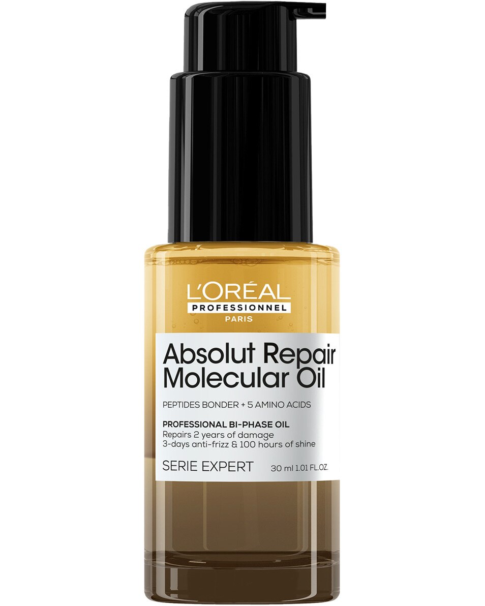 L'OREAL PROFESSIONNEL Absolut Repair Molecular Huile Bi-Phase - pour tous types de cheveux abîmés 30 ML