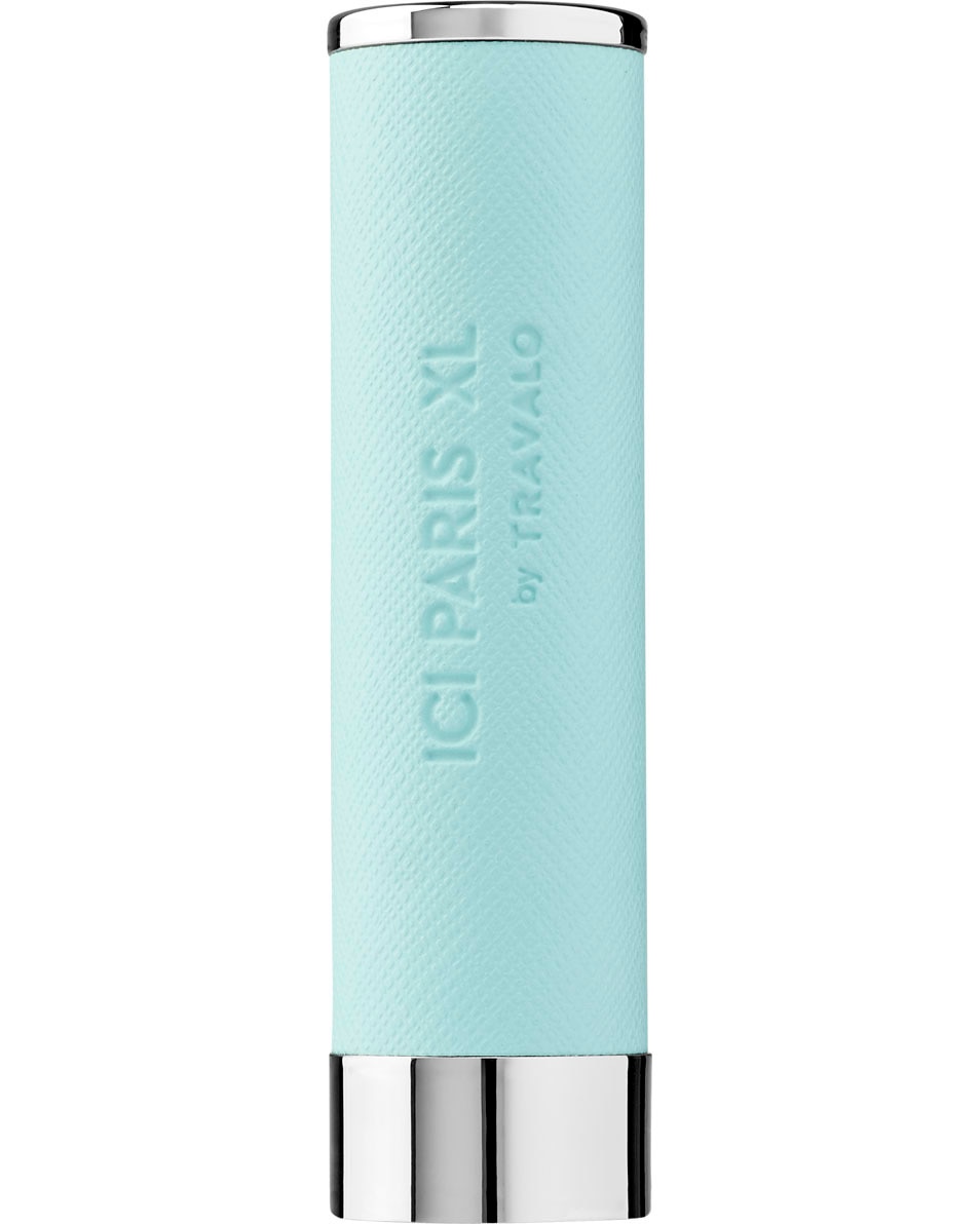ICI PARIS XL FRAGANCE ATOMIZER LEATHER PASTEL BLUE Vaporisateur de sac rechargeable