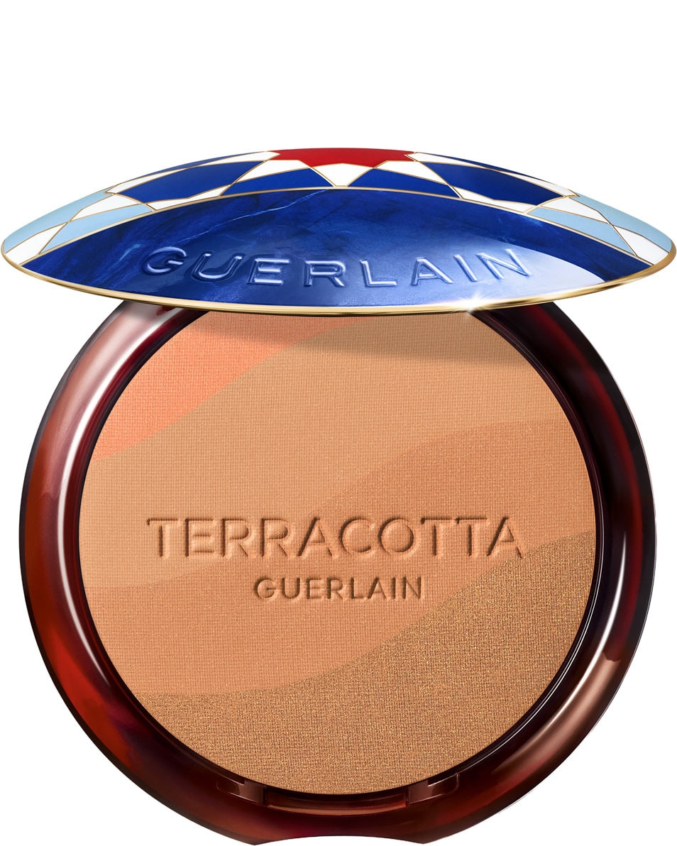 GUERLAIN TERRACOTTA Golden Dunes La Poudre Éclat Bonne Mine Naturelle Édition Limitée Moyen Doré