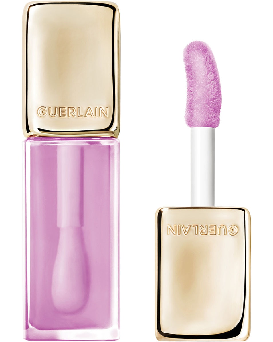 GUERLAIN KISS KISS Bee Glow Oil Huile à lèvres teintée au miel 92% d'origine naturelle BLACK