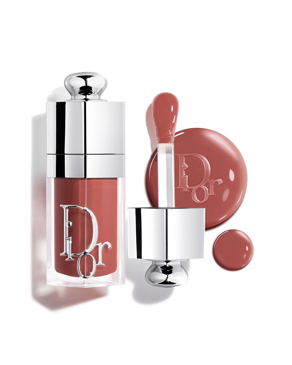 DIOR Dior Addict Lip Glow Oil Huile à lèvres hydratante 24h - 3 finis ultra-brillants 081 Latte - Glaze
