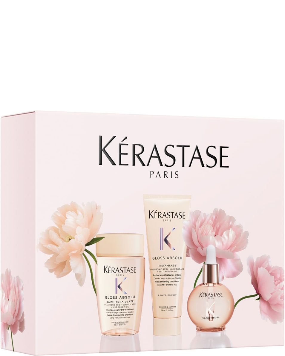 KÉRASTASE Gloss Absolu Lentset Soin Hydra-Glazing pour des cheveux rebondis et brillants 3 ST