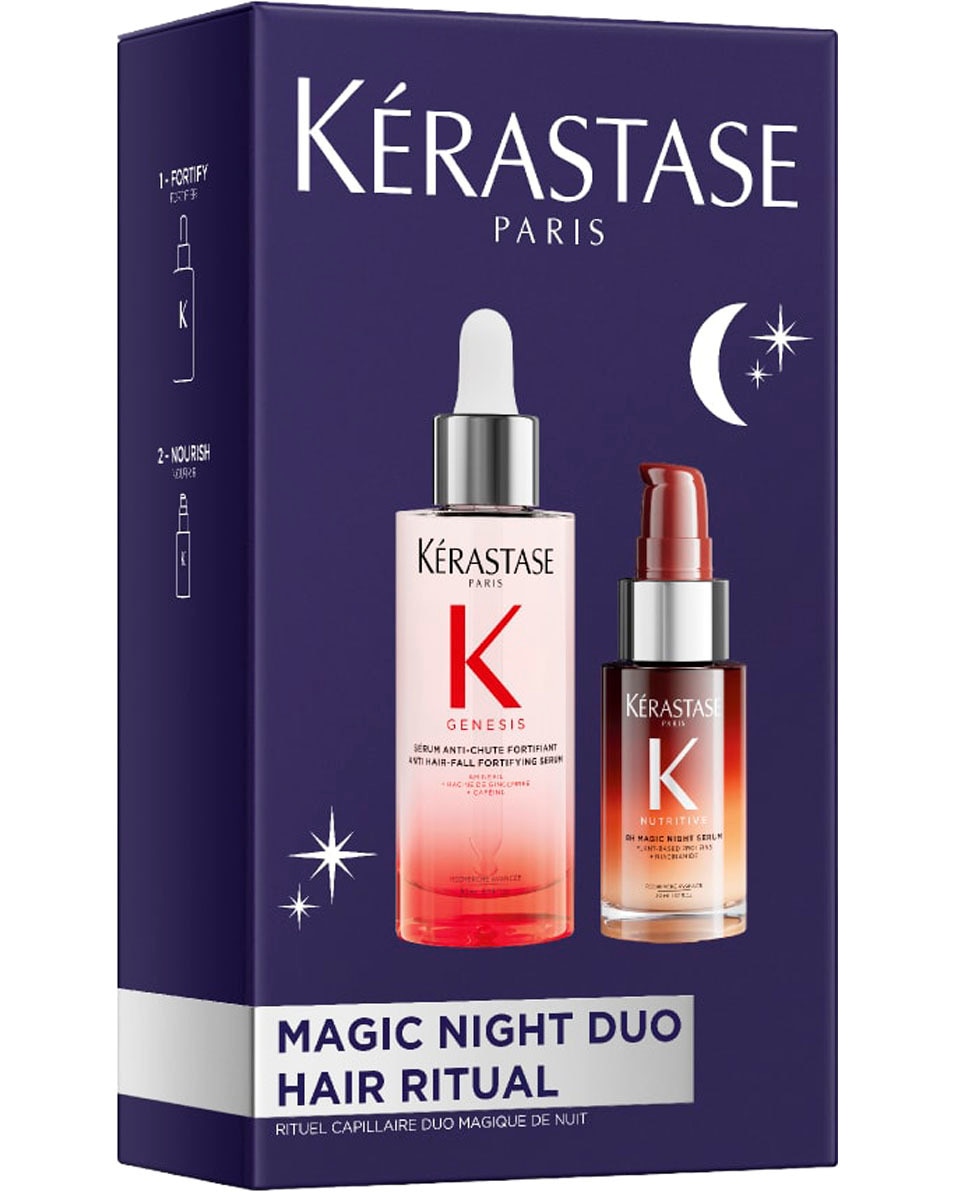 KÉRASTASE Genesis Magic Night Duo Lenteset Coffret Printemps Action anti-chute et nutrition 2 ST