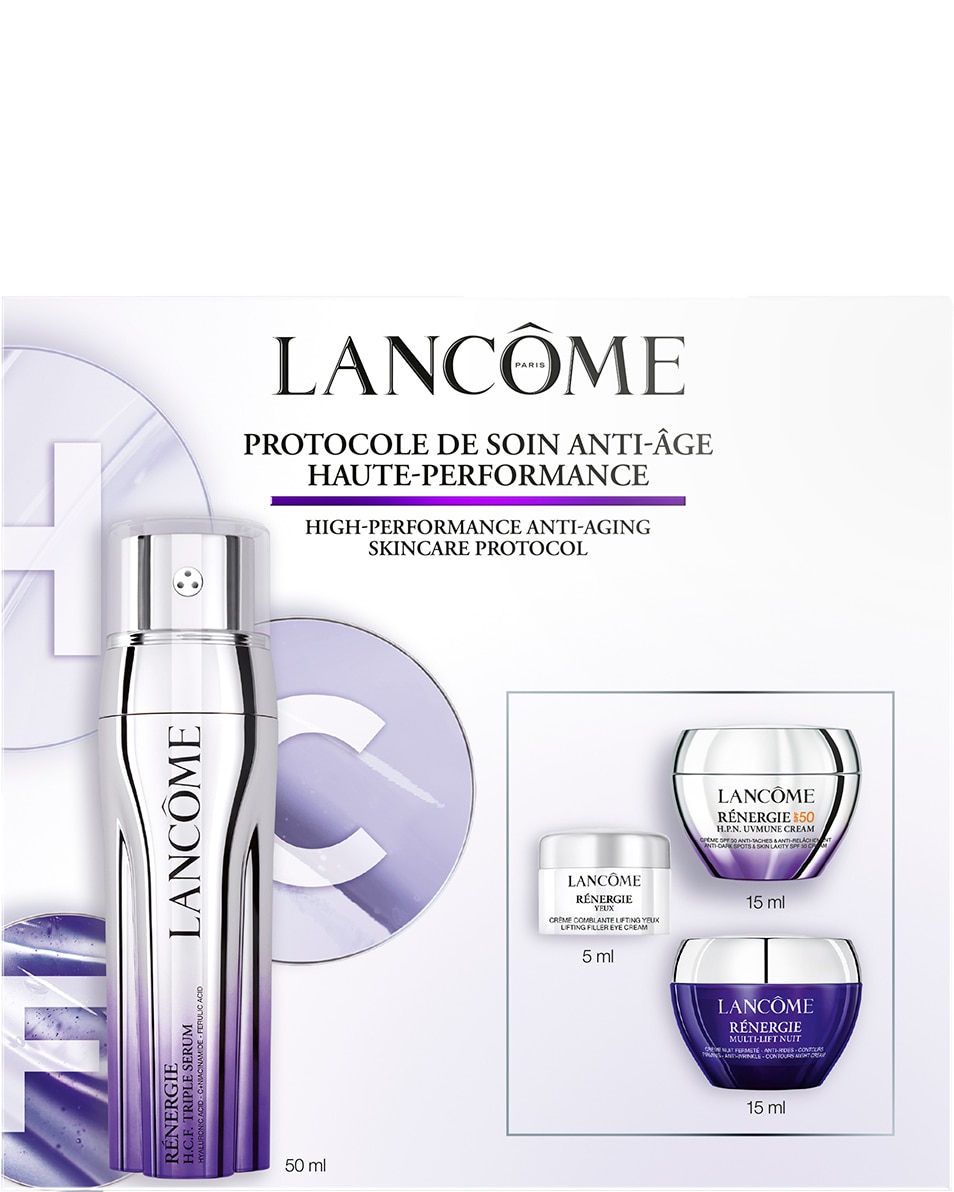 LANCÔME Renergie Multi-Lift Ultra H.C.F. Triple Sérum- Routine anti-âge 4 ST