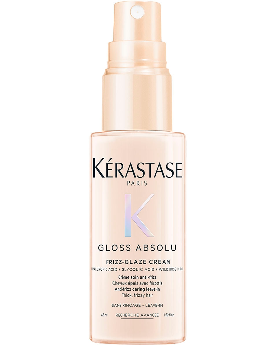 KÉRASTASE Gloss Absolu Frizz-Glaze Cream Crème coiffante anti-frisottis - Pour cheveux épais & crépus 45 ML