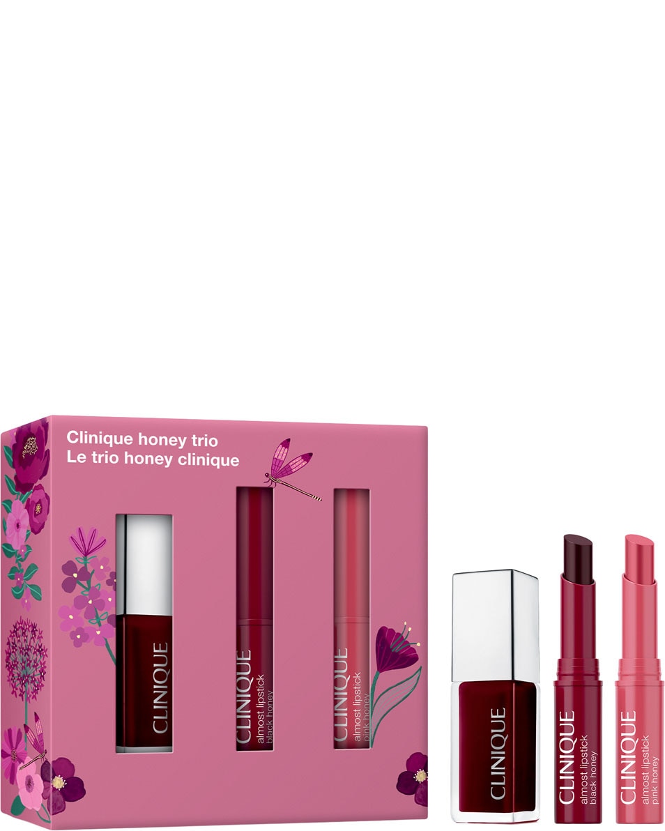 CLINIQUE Clinique Pop Coffret Lèvres Honey Collection 3 ST
