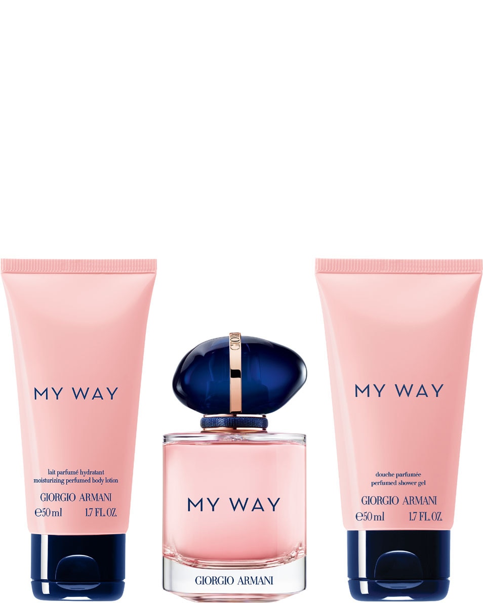 ARMANI My Way Eau De Parfum Coffret - Parfum Floral Ambré Boisé Pour Femmes 3 ST