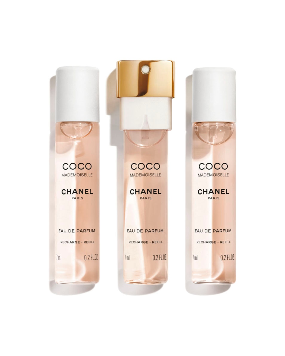CHANEL COCO MADEMOISELLE TWIST AND SPRAY SET DE RECHARGES EAU DE PARFUM 21 ML