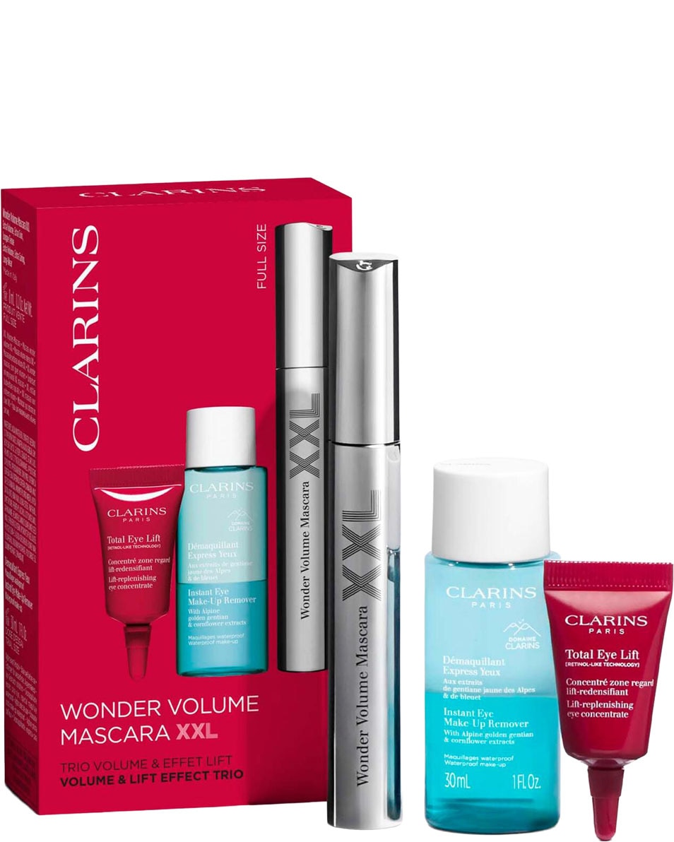 CLARINS Wonder Volume XXL Set wonder volume xxl mascara - volume extrême des cils 3 ST