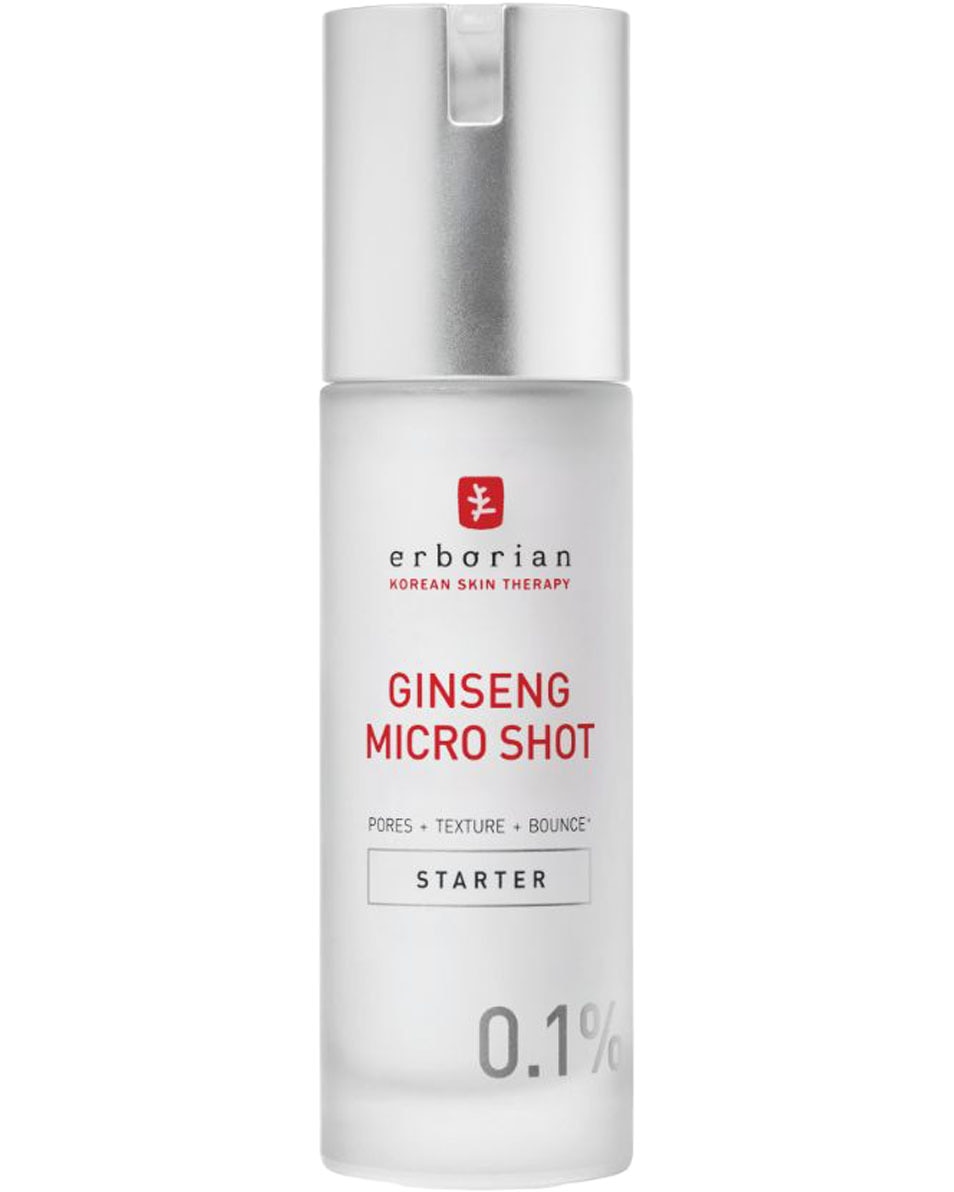 ERBORIAN GINSENG MICRO SHOT 0,1% SÉRUM MICRO-INFUSION RETEXTURANT 30 ML