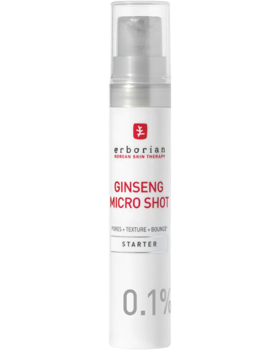 ERBORIAN GINSENG MICRO SHOT 0,1% SÉRUM MICRO-INFUSION RETEXTURANT 10 ML