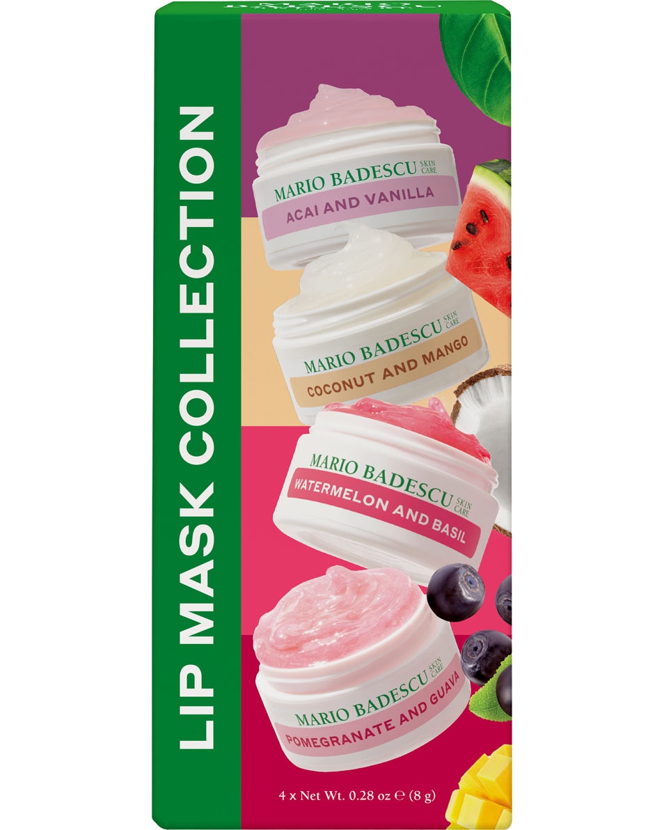 MARIO BADESCU Lip Mask Collection Collection de Masques pour L vres 4 ST