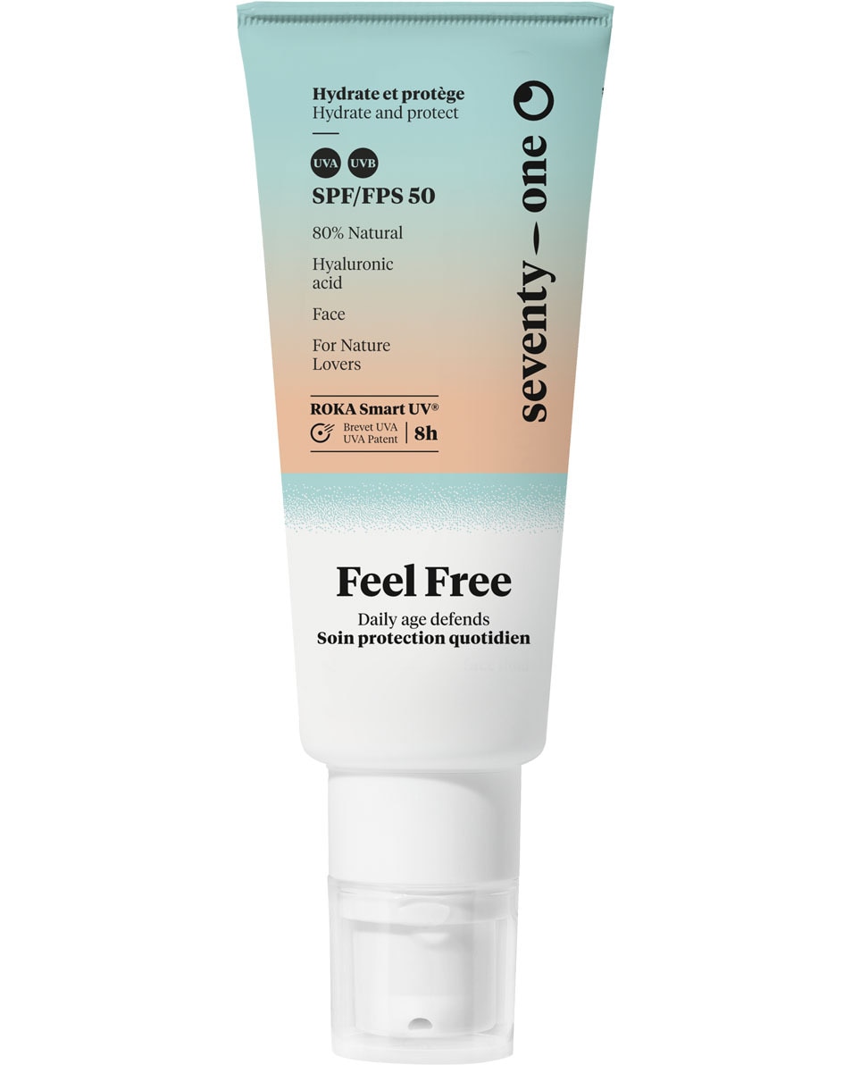 SEVENTYONE PERCENT ROKA SMART UV FEEL FREE FLUIDE VISAGE SPF50 40 ML