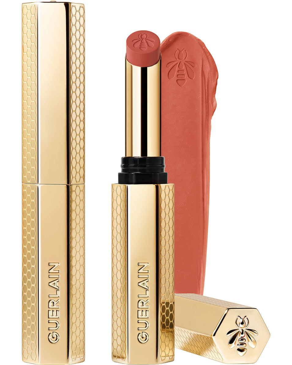 GUERLAIN Kiss Kiss Le Rouge à Lèvres Intense Au Miel 615 ORANGE BLOSSOM