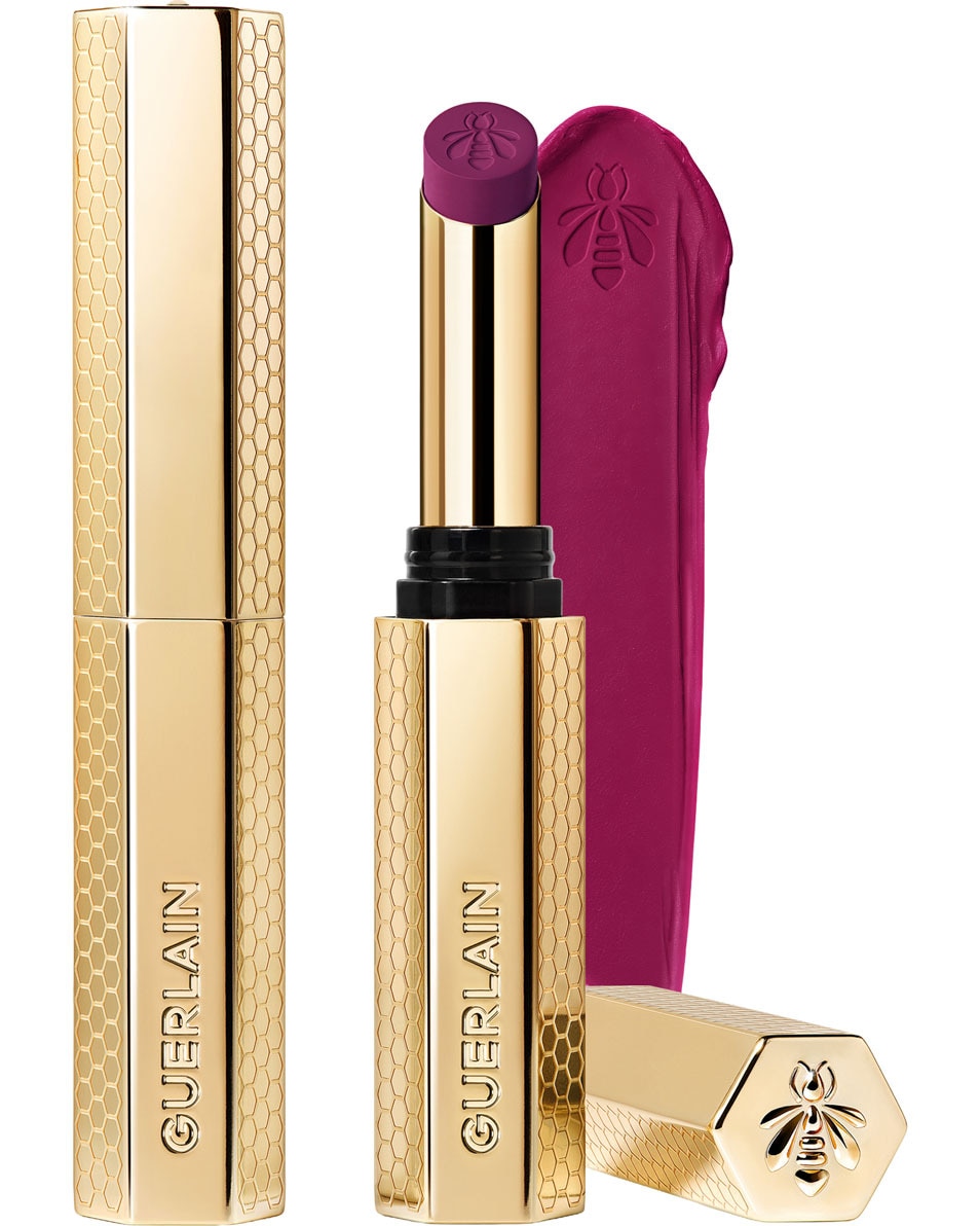 GUERLAIN Kiss Kiss Le Rouge à Lèvres Intense Au Miel 837 DEEP IRIS