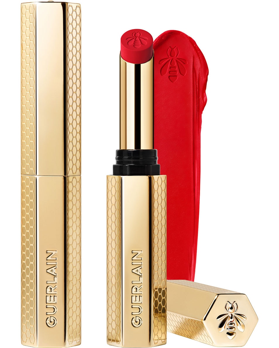 GUERLAIN Kiss Kiss Le Rouge à Lèvres Intense Au Miel 510 PETAL RED