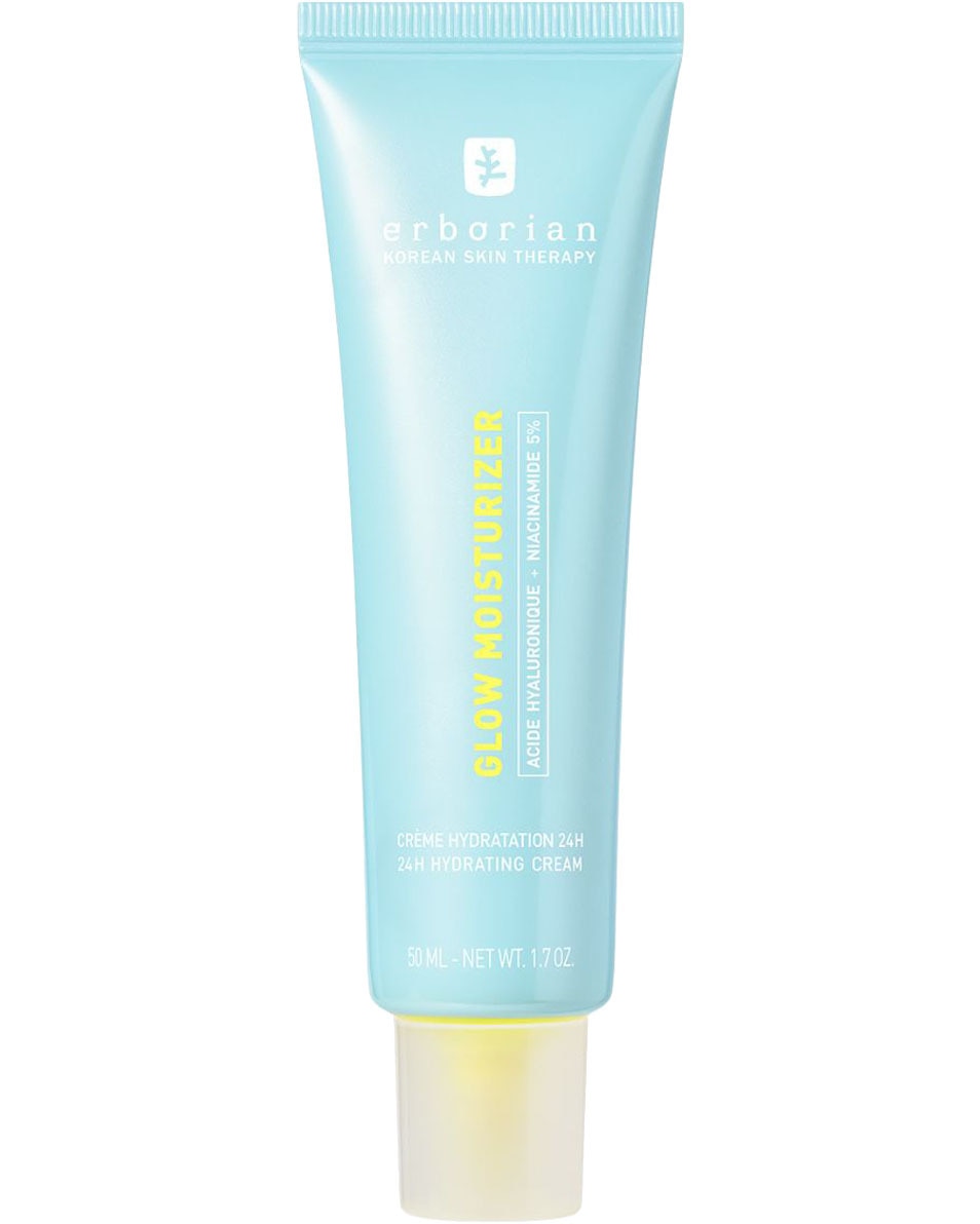 ERBORIAN GLOW MOISTURIZER Crème hydratation 24H effet glass skin 50 ML