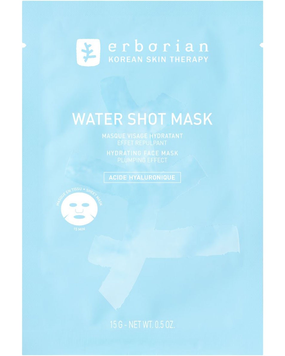 ERBORIAN WATER SHOT MASK Masque visage hydratant 15 G