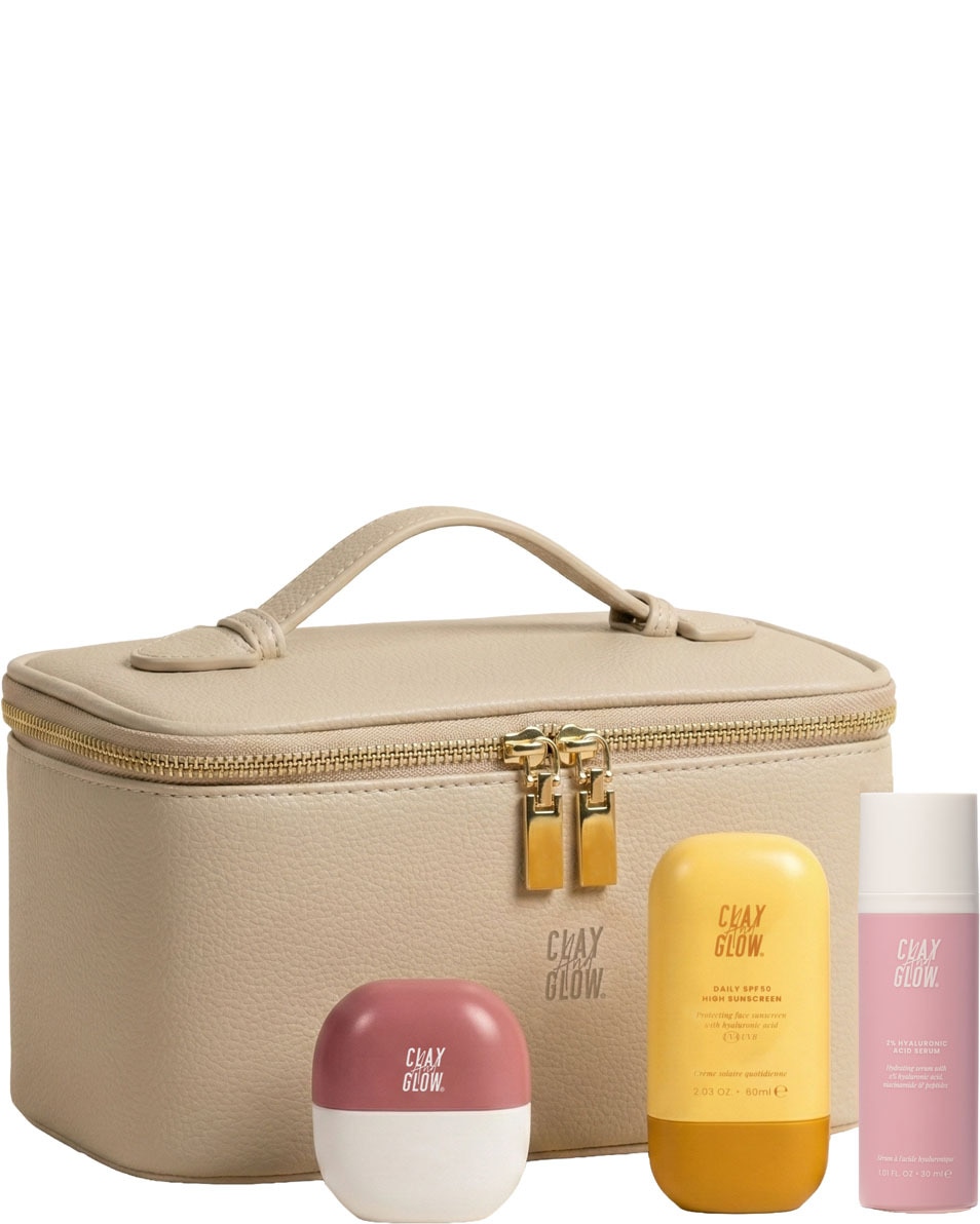 CLAY AND GLOW Summer glow Coffret Éclat d’Été 3 ST