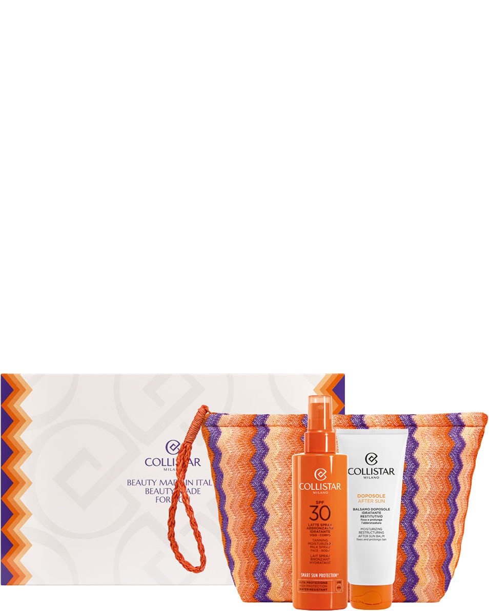 COLLISTAR Spring Set Tanning Milk Spray SPF30 + After Sun Balm + Bag 3 ML