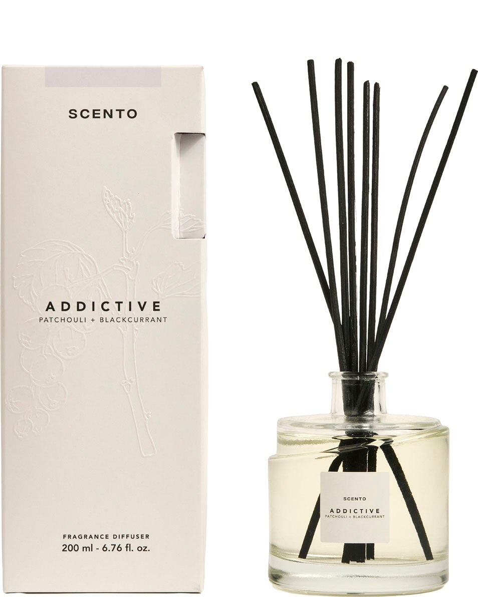 SCENTO Addictive Diffuseur d’ambiance patchouli & cassis 200 ML