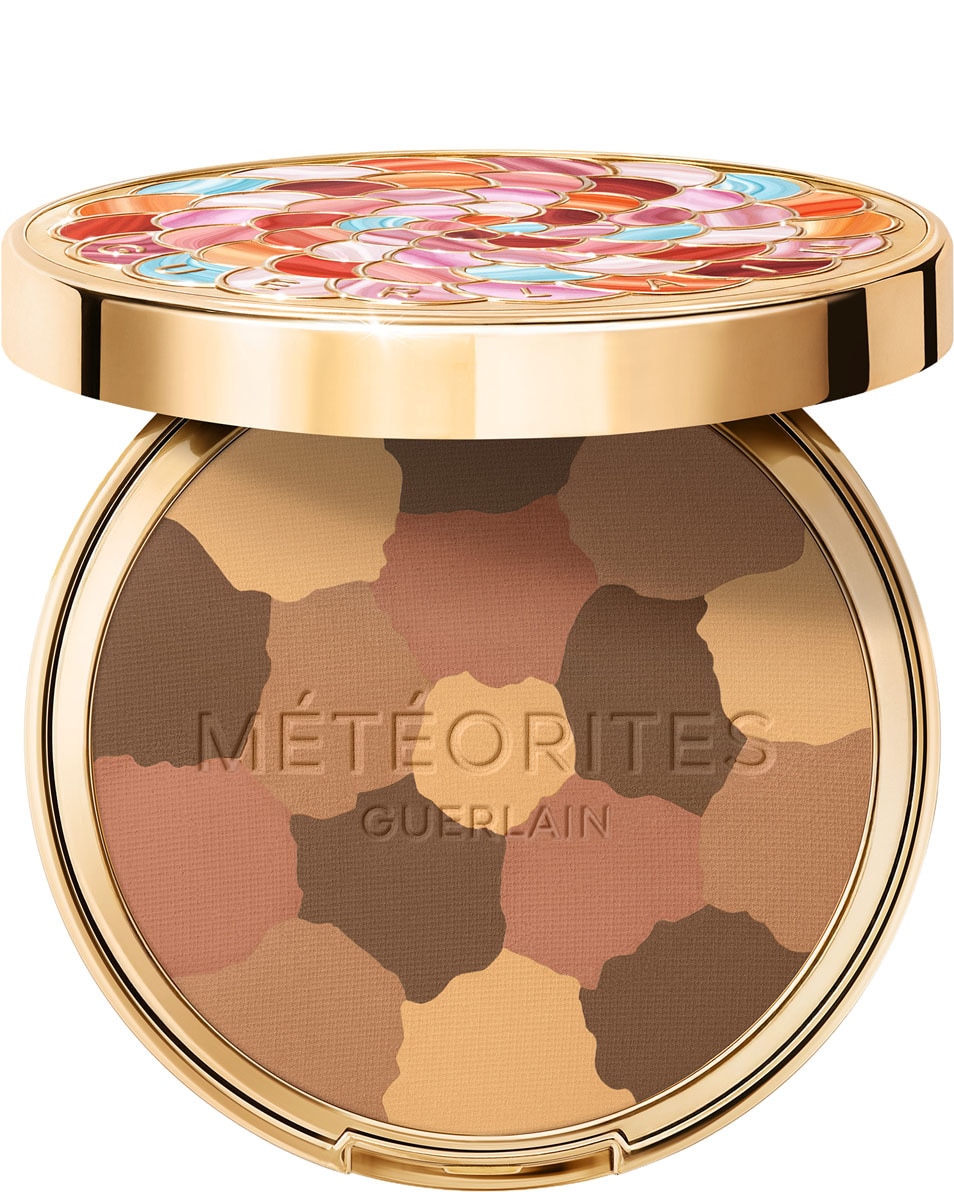 GUERLAIN Météorites POUDRE COMPACTE MATIFIANTE ET FIXANTE 04 AMBER / AMBRÉ